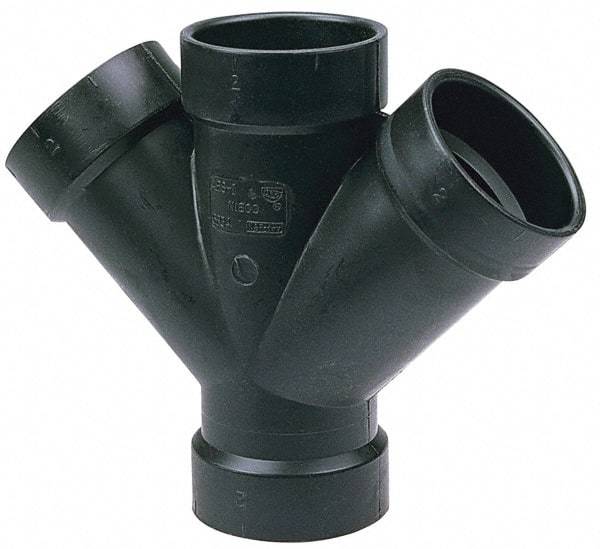 NIBCO - 3 x 3 x 2 x 2", ABS Drain, Waste & Vent Pipe - All Hub - Benchmark Tooling
