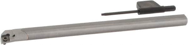 Seco - 1/2" Min Bore Diam, 6" OAL, 3/8" Shank Diam, SCLC Indexable Boring Bar - CC.. 21.51 Insert, Screw Holding Method - Benchmark Tooling