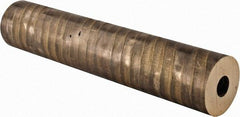 Made in USA - 2-1/2 Inch Outside Diameter x 13 Inch Long, Aluminum Bronze Round Tube - 1 Inch Inside Diameter, Alloy Aluminum Bronze (CDA 954), 16 Lb. Shipping Weight - Benchmark Tooling