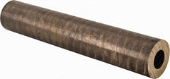 Made in USA - 2-1/4 Inch Outside Diameter x 13 Inch Long, Aluminum Bronze Round Tube - 1-1/4 Inch Inside Diameter, Alloy Aluminum Bronze (CDA 954), 11 Lb. Shipping Weight - Benchmark Tooling