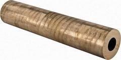 Made in USA - 2-1/2 Inch Outside Diameter x 13 Inch Long, Aluminum Bronze Round Tube - 1-1/4 Inch Inside Diameter, Alloy Aluminum Bronze (CDA 954), 14 Lb. Shipping Weight - Benchmark Tooling