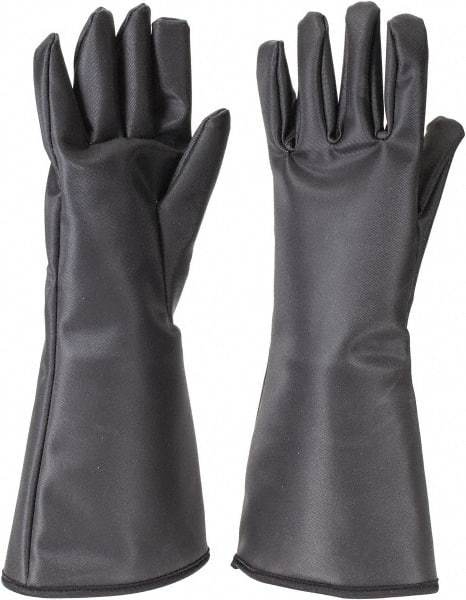 PRO-SAFE - Size S Aramid Lined Silicone Heat Resistant Glove - 13-1/2" OAL, Gauntlet Cuff - Benchmark Tooling