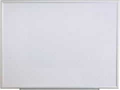 UNIVERSAL - 36" High x 48" Wide Erasable Melamine Marker Boards - Aluminum Frame, 49.6" Deep, Includes Mounting Kit - Benchmark Tooling