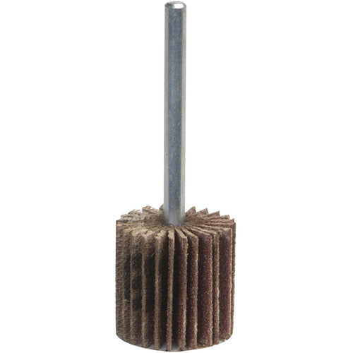 2-1/2″ × 1″ × 1/4″ Metal R207 Flap Wheel 120 Grit Aluminum Oxide - Benchmark Tooling