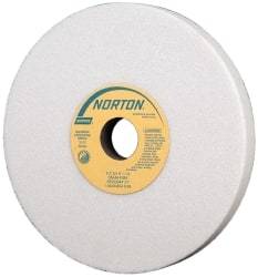 Norton - 8" Diam x 1-1/4" Hole x 3/4" Thick, I Hardness, 46 Grit Surface Grinding Wheel - Aluminum Oxide, Type 1, Coarse Grade, 3,105 Max RPM, Vitrified Bond, No Recess - Benchmark Tooling