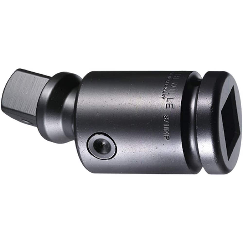 Socket Adapters & Universal Joints; Joint Type: Pin & Block; Male Size: 1; Female Size: 1; Maximum Operating Angle: 30 ™; Overall Length (Decimal Inch): 5.0000; Finish: Gunmetal