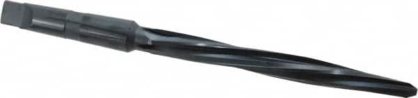 Cleveland - 3/4" Reamer Diam, 15/32" Small End Diam, 3MT Morse Taper Shank, 7-3/8" Flute, Bridge Reamer - Benchmark Tooling