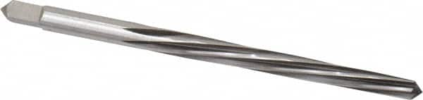 Cleveland - #2 Pin, 0.2008" Diam, 0.1605" Small End, 13/64" Diam Straight Shank, 1-15/16" Flute, Taper Pin Reamer - Benchmark Tooling