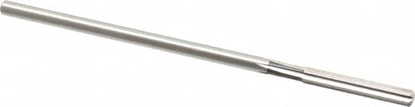 Cleveland - #1 High Speed Steel 6 Flute Chucking Reamer - Straight Flute, Straight Shank, 1-1/2" Flute Length, 6" OAL - Benchmark Tooling