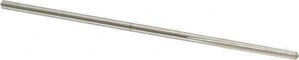 Cleveland - #35 High Speed Steel 4 Flute Chucking Reamer - Straight Flute, Straight Shank, 7/8" Flute Length, 3-1/2" OAL - Benchmark Tooling