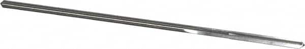 Cleveland - #38 High Speed Steel 4 Flute Chucking Reamer - Straight Flute, Straight Shank, 7/8" Flute Length, 3-1/2" OAL - Benchmark Tooling