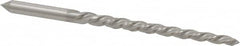 Cleveland - #2/0 Pin, 0.1462" Diam, 0.1137" Small End, 5/32" Diam Straight Shank, 1-9/16" Flute, Taper Pin Reamer - Benchmark Tooling