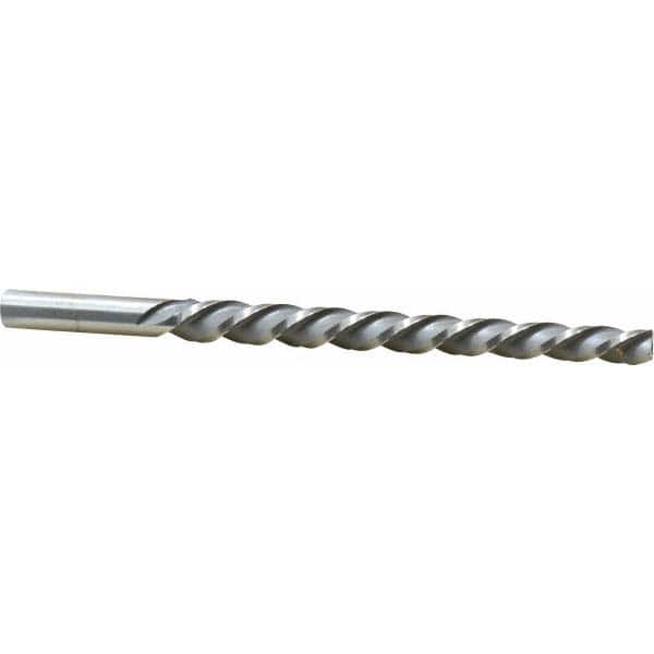 Cleveland - #8 Pin, 0.505" Diam, 0.3971" Small End, 7/16" Diam Straight Shank, 5-3/16" Flute, Taper Pin Reamer - Benchmark Tooling