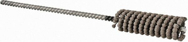 Brush Research Mfg. - 5/8" to 0.709" Bore Diam, 320 Grit, Aluminum Oxide Flexible Hone - Fine, 8" OAL - Benchmark Tooling