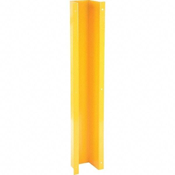 Vestil - 9-3/16" Wide x 6-1/8" Deep x 48" High, Steel Column Protector - Fits 5" Columns, Yellow - Benchmark Tooling