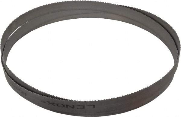 Lenox - 5 to 8 TPI, 11' Long x 1" Wide x 0.035" Thick, Welded Band Saw Blade - Bi-Metal, Toothed Edge, Raker Tooth Set, Flexible Back - Benchmark Tooling