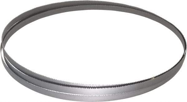 Lenox - 8 to 12 TPI, 10' Long x 1/2" Wide x 0.025" Thick, Welded Band Saw Blade - Bi-Metal, Toothed Edge, Modified Raker Tooth Set, Flexible Back, Contour Cutting - Benchmark Tooling