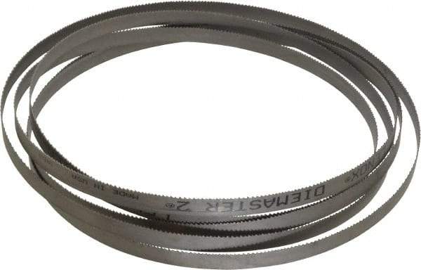Lenox - 8 to 12 TPI, 12' 6" Long x 1/2" Wide x 0.025" Thick, Welded Band Saw Blade - Bi-Metal, Toothed Edge, Modified Raker Tooth Set, Flexible Back, Contour Cutting - Benchmark Tooling