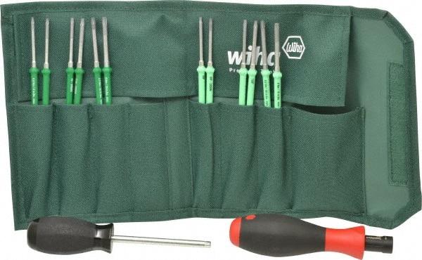 Wiha - 14 Piece Bit Screwdriver - Torx, TorxPlus, Torque Control Set - Benchmark Tooling
