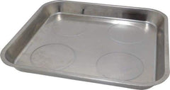 Eclipse - 11-1/2" Long x 10-11/16" Wide Magnetic Tray - Stainless Steel with Rubber-Coated Ferrite - Benchmark Tooling