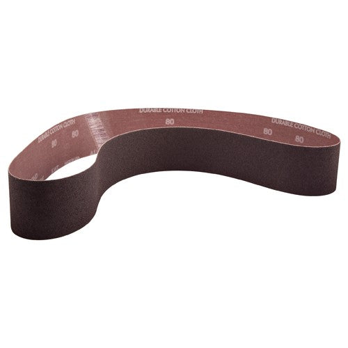 2-1/2″ × 48″ Metalite R228 Narrow Belt 80 Grit Aluminum Oxide - Benchmark Tooling