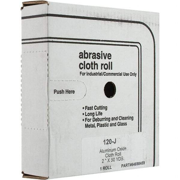 Value Collection - Shop Rolls Abrasive Material: Aluminum Oxide Roll Width (Inch): 2 - Benchmark Tooling