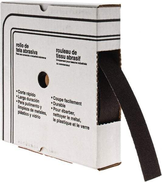Value Collection - Shop Rolls Abrasive Material: Aluminum Oxide Roll Width (Inch): 1-1/2 - Benchmark Tooling