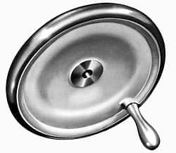Made in USA - Cast Iron Handwheel Only - 1-1/4" Hub Diam - Benchmark Tooling