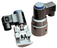 Plast-O-Matic - Direct Acting, PVC Solenoid Valve - Normally Closed, Viton Seal - Benchmark Tooling