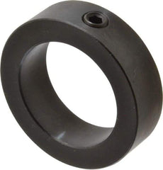 Climax Metal Products - 2-1/4" Bore, Steel, Set Screw Shaft Collar - 3-1/4" Outside Diam, 15/16" Wide - Benchmark Tooling