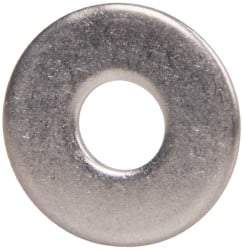 Value Collection - M5 Screw, Grade 18-8 Stainless Steel Fender Flat Washer - 5.3mm ID x 15mm OD, Plain Finish - Benchmark Tooling