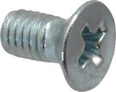 Value Collection - M3x0.50 Metric Coarse, 6mm OAL Phillips Drive Machine Screw - Flat Head, Grade 4.8 Steel, Zinc-Plated Finish, Without Washer - Benchmark Tooling