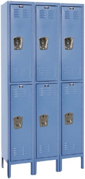 Hallowell - 6 Door, 2 Tier, Premium Wardrobe Lockers - Benchmark Tooling