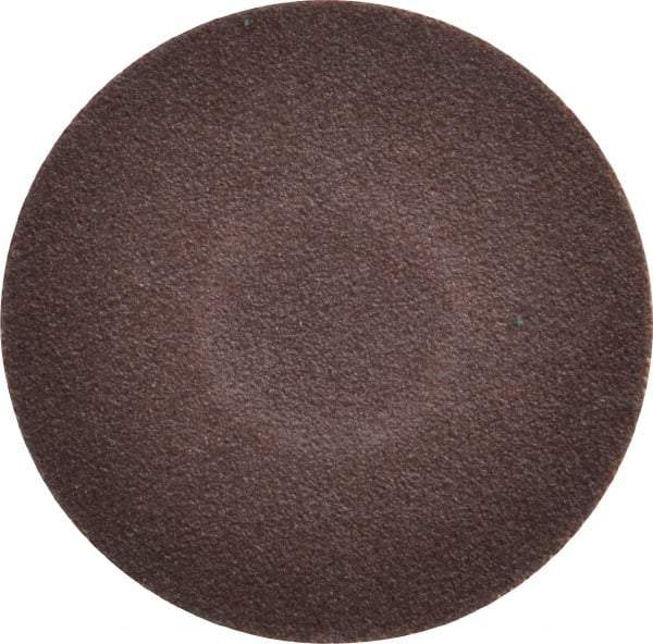 Tru-Maxx - 1-1/2" Disc Diam, 180 Grit, Aluminum Oxide Quick Change Disc - Type R Attaching System, Coated, Brown, Very Fine Grade, 30,000 RPM - Benchmark Tooling