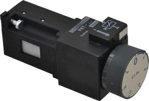 Parker - Time Delay Relay - Off Delay, 0.1 to 3 Seconds Timing Range, Subbase Mount - Benchmark Tooling
