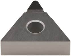 Sumitomo - NF-TNMX331 Grade DA2200 Polycrystalline Diamond (PCD) Turning Insert - Uncoated, 60° Triangle, 3/8" Inscr Circle, 3/16" Thick, 1/64" Corner Radius - Benchmark Tooling