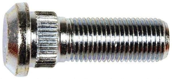 Dorman - 1/2-20 Serrated Bolt Wheel Stud - 0.63" Knurl, 1-17/32" OAL, 3/8" Shoulder Length - Benchmark Tooling