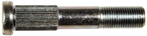 Dorman - 1/2-20 Serrated Bolt Wheel Stud - 0.561" Knurl, 2-7/8" OAL, 15/16" Shoulder Length - Benchmark Tooling
