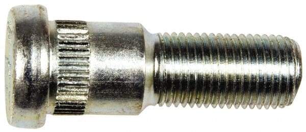 Dorman - 1/2-20 Serrated Bolt Wheel Stud - 5/8" Knurl, 1-11/16" OAL, 5/8" Shoulder Length - Benchmark Tooling