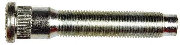 Dorman - 9/16-18 Serrated Bolt Wheel Stud - 0.677" Knurl, 3-9/32" OAL, 15/16" Shoulder Length - Benchmark Tooling