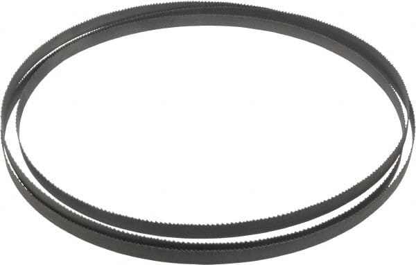 Lenox - 8 to 12 TPI, 9' 1" Long x 1/2" Wide x 0.025" Thick, Welded Band Saw Blade - Bi-Metal, Toothed Edge, Flexible Back, Contour Cutting - Benchmark Tooling