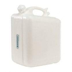 Bel-Art - 5 Gal Carboy - Polyethylene, White, 9.4" High x 11.9" Diam, 1" Cap - Benchmark Tooling