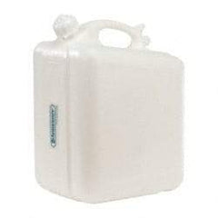 Bel-Art - 5 Gal Carboy - Polyethylene, White, 9.4" High x 11.9" Diam, 1" Cap - Benchmark Tooling