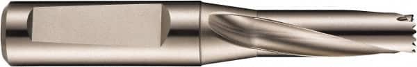 DORMER - 34 to 35mm Diam, 3xD, 40mm Shank Diam, 121.5mm Flute, 216.5mm OAL, Replaceable Tip Drill - H853 Toolholder, Series H853 - Benchmark Tooling