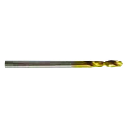 0.245mm Dia-Cobalt Micro Drill-118° Point-TiN - Exact Industrial Supply