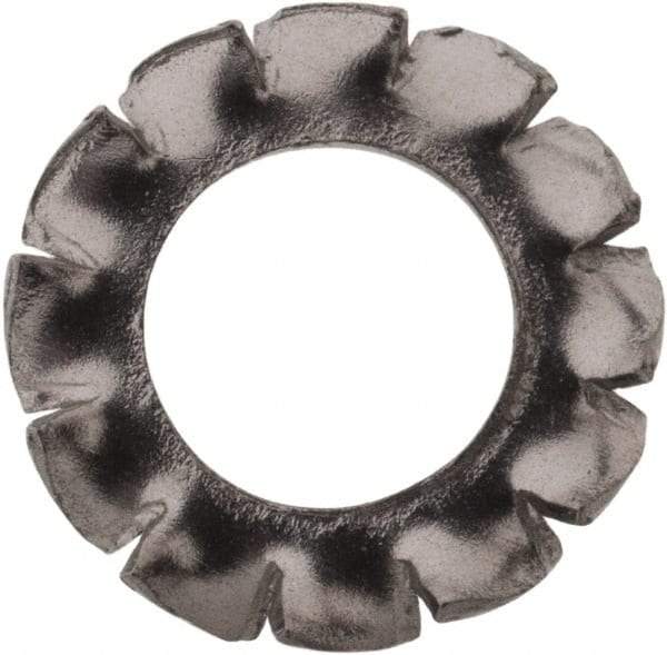 Value Collection - M5 Screw, 5.3mm ID, Stainless Steel External Tooth Lock Washer - 10mm OD, Uncoated, Grade 316 & Austenitic A4 - Benchmark Tooling