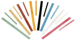 Value Collection - 800 Grit Ceramic Rectangular Polishing Stone - Super Fine Grade, 5/32" Wide x 4" Long x 1/32" Thick - Benchmark Tooling