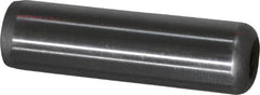 Gibraltar - 1/2" Diam x 1-3/4" Pin Length C-1215 Case Hardened Steel Pull Out Dowel Pin - 1 Beveled & 1 Threaded End - Benchmark Tooling