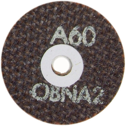 1-1/2″ × 0.035″ × 1/4″ Small Diameter Cut-Off Wheel Type 01-Straight 60 Grit Aluminum Oxide - Benchmark Tooling