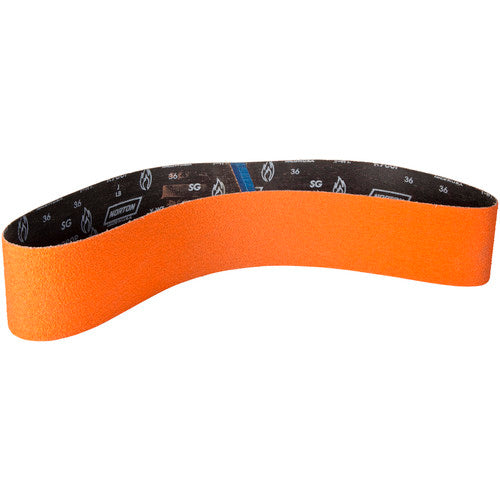 2″ × 48″ SG Blaze R980P Narrow Belt 120 Grit Ceramic Alumina - Benchmark Tooling